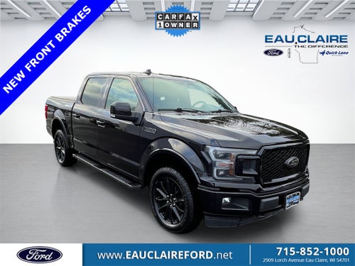 2020 Ford F-150 Lariat 502A BLACK APPEARANCE PACKAGE