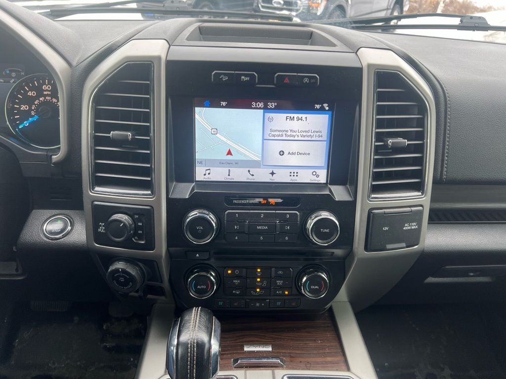 2017 Ford F-150 Lariat 501A WTow Package and FX4 Off Road Pacakage