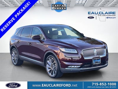 2021 Lincoln Nautilus Reserve W/202A PACKAGE